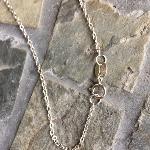 Larimar Sterling Silver Chain/Pendant ER Set - Picture 11 of 15